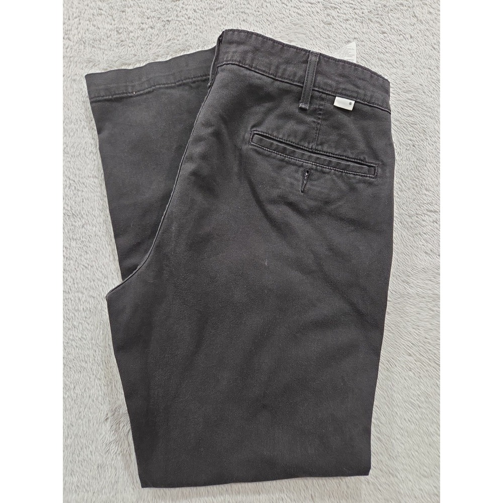 Levi Strauss Mens Chino Pants Black Stretch Size 32x30 Regular Fit 2344